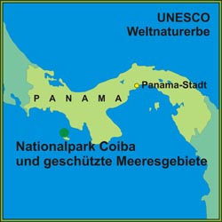 Nationalpark Coiba. UNESCO Weltnaturerbe